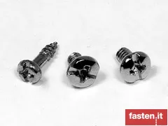 Fasteners for the electric / electronic / phone sectors