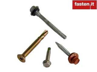 Self drilling screws and roofing bolts
