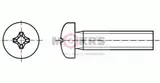 DIN 7985  | M4x8 | Acciaio Inossidabile | 05100.20.00.040.008