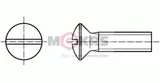 DIN 964  | M4x8 | Acciaio Al Carbonio | 05550.11.01.040.008