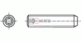 DIN 913  | M3x4 | Kohlenstoffstahl | 03500.18.00.030.004