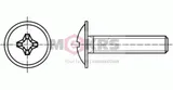DIN 967 Cross recessed pan head screws with collar  | M3x10 | Carbon Steel | 05200.11.01.030.010
