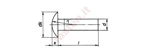 Flat round head rivets  nominal diameters 1,4 mm to 6 mm