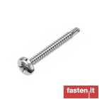 Self-drilling screws, cross recessed pan head  with tapping thread