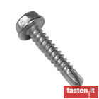 Self-drilling screws, hexagon washer head  with tapping thread