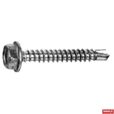 DIN EN ISO 15480 Self-drilling screws, hexagon washer head  with tapping thread