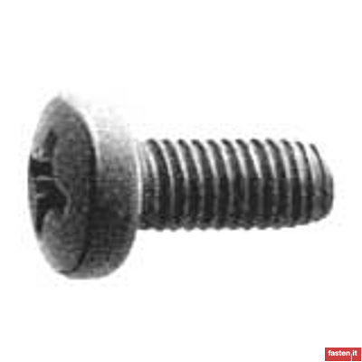 UNI 8112 Thread rolling screws, pan head and cross recessed