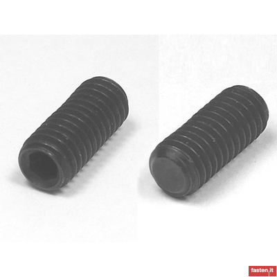 DIN EN ISO 4026 Socket set  screws with flat point