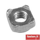 Square weld nuts