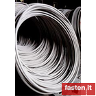 Wire and wire rods in stainless steel for fastener production