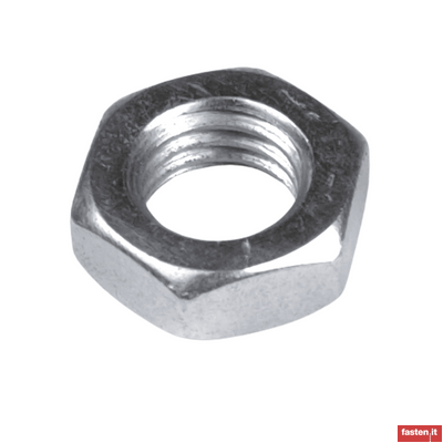 DIN EN ISO 8675 Hexagon thin nuts chamfered with metric fine pitch thread 