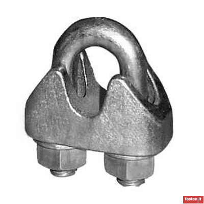 DIN 1142 Wire rope clips cast iron 
