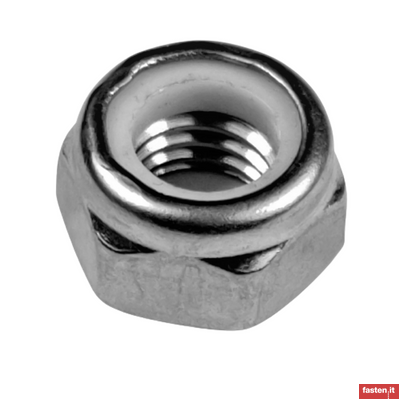 DIN EN ISO 7040 Prevailing torque type hexagon regular nuts (with non-metallic insert)