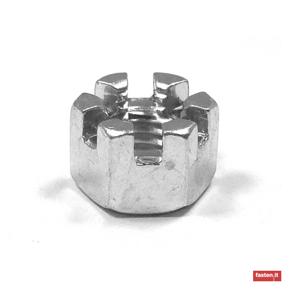 DIN 935 3 Hexagon castle nuts, coarse thread, product grade C
