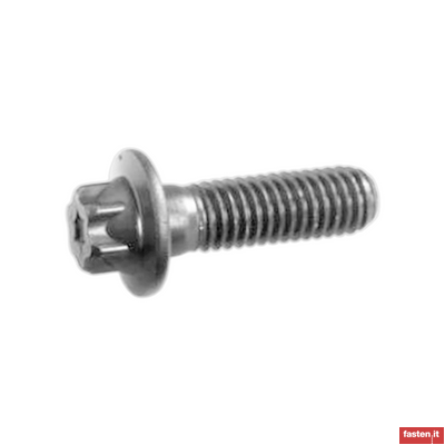 DIN 34800 Bolts and screws with external hexalobular driving feature with small flange