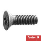 Inch size thread forming and trilobular tapping screws