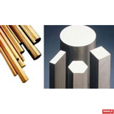 DIN EN 28839 Bars in aluminium, copper, brass, bronze