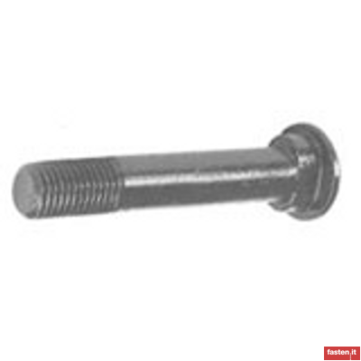 DIN 5903 1 Fish bolts with round head and oval neck