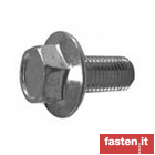 Hex flange screws, inch series