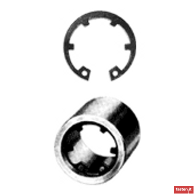 DIN 984 Internal retaining rings with lugs