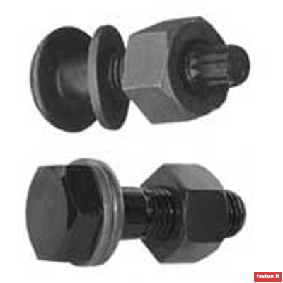 ASME B18.2.6 Heavy hex structural bolts, twist off type heavy hex and round head configurations. Inch series.