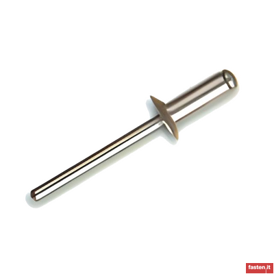 DIN EN ISO 15982 Open end blind rivets with break pull mandrel and countersunk head - AlA/AlA