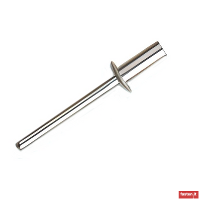 DIN EN ISO 16585 Closed end blind rivets with break pull mandrel and protruding head - A2/SSt