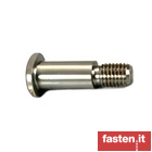 Clevis pins with head and threaded portion