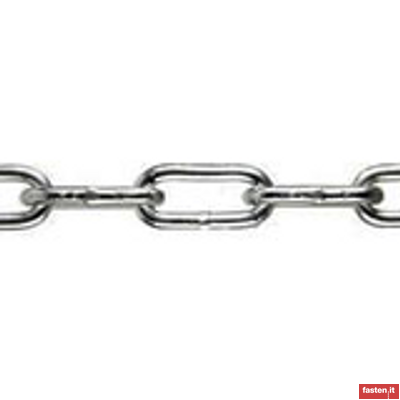 DIN 762 1 Round steel link chains for continuous conveyors, calibrated and tested; grade 2 and 3, pitch 5d