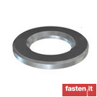 Plain washers, chamfered, for steel structures