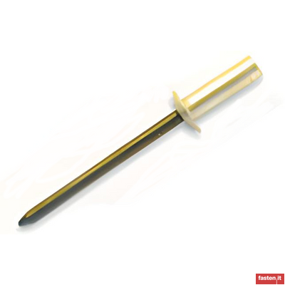 DIN EN ISO 15973 Closed end blind rivets with break pull mandrel and protruding head- AIA/St 