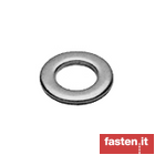 Washers for screw and washer assemblies