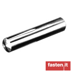 Grooved pins half length reverse taper grooved