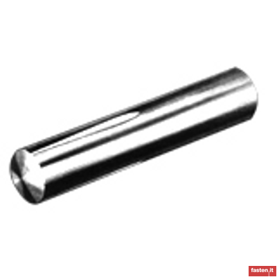 DIN 1474 Grooved pins half length reverse taper grooved