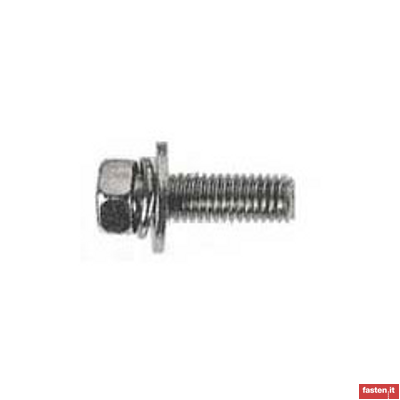 DIN 6900 1 Screw and washer assemblies made of steel with plain washers. Washer hardness classes 200 HV and 300 HV