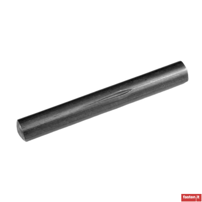 DIN EN ISO 8742 Grooved pins, one third length centre grooved