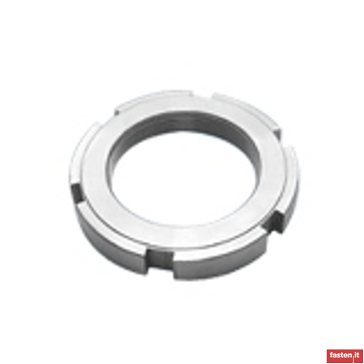 DIN 1804 Slotted Round Nut for Hook Spanner; ISO Metric Fine Thread