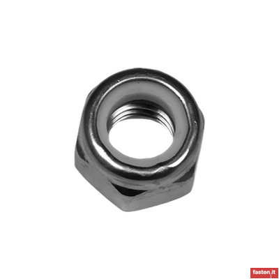 NF E25-412 Self-locking hexagon thin nuts with non-metallic insert