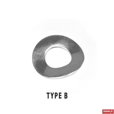 UNI 8840 Spring washers, waved and curved