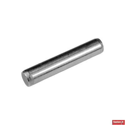 UNI 1707 Parallel pins of unhardened steel and austenitic stainless steel