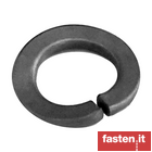 Spring washers for screw and washer assemblies