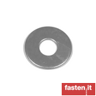 Plain washers for screw and washer assemblies, small, normal, large series