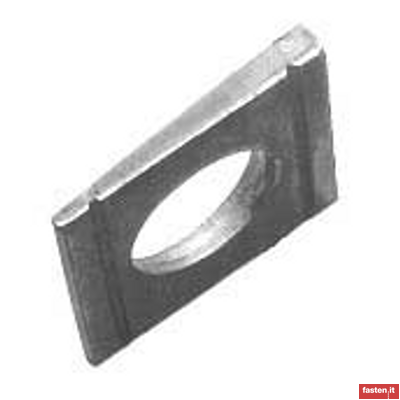 DIN 6917 Scheiben, vierkant, keilförmig für HV-Schrauben an U-Profilen in Stahlkonstruktionen