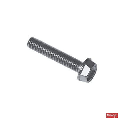 ISO 15072 Hexagon flange bolts with fine pitch - small series