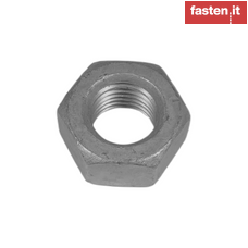 Hexagon nuts with large widths across flats for high strength structural bolting