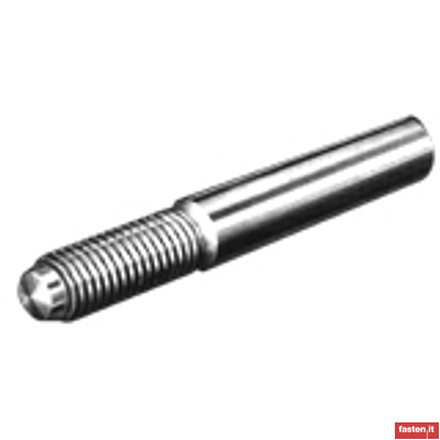 DIN 7977 Taper pins with external thread, unhardened