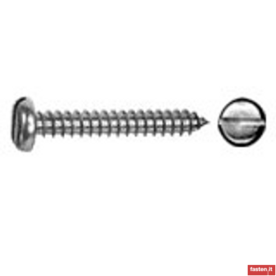 DIN 7971 Tapping screws, slotted pan head 