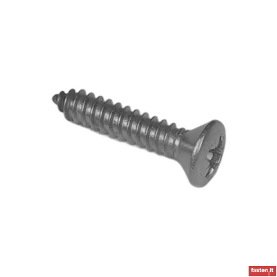 NF E25-657 Tapping screws, cross recessed oval head