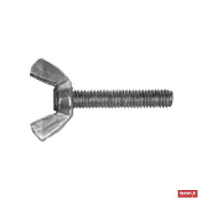 DIN 318 Wing screws with edeged wings (American form)