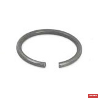 UNI 3656 Snap rings for shafts and for bores - round section 